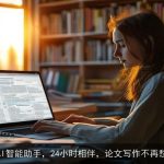 AI智能助手，24小时相伴，论文写作不再愁