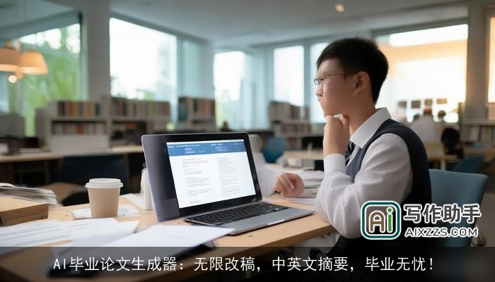 AI毕业论文生成器：无限改稿，中英文摘要，毕业无忧！