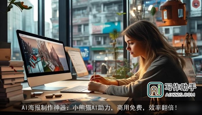 AI海报制作神器：小熊猫AI助力，商用免费，效率翻倍！