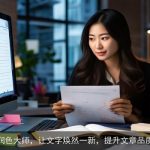 AI润色大师，让文字焕然一新，提升文章品质！