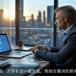 AI秘籍：万字长文一键生成，高效文章润色新体验！