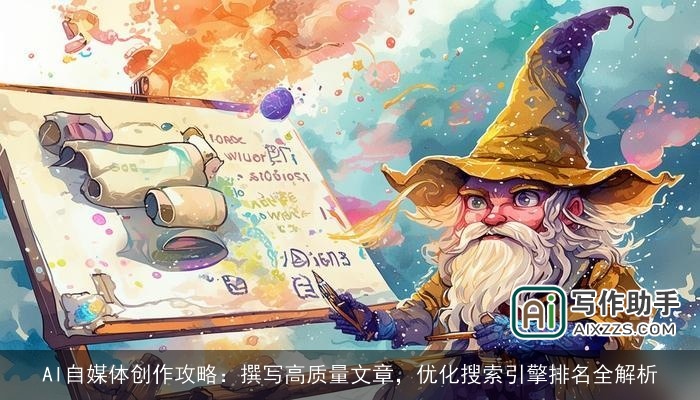 AI自媒体创作攻略：撰写高质量文章，优化搜索引擎排名全解析