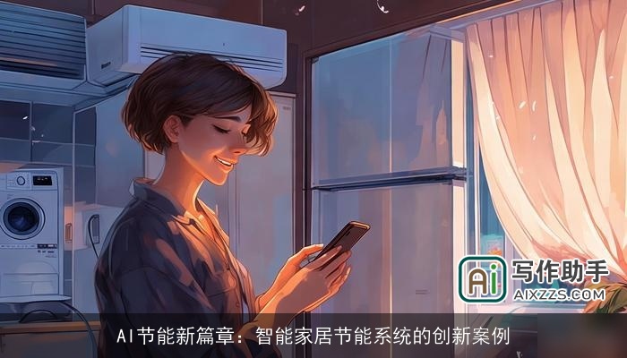 AI节能新篇章：智能家居节能系统的创新案例
