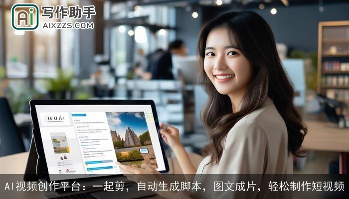 AI视频创作平台：一起剪，自动生成脚本，图文成片，轻松制作短视频