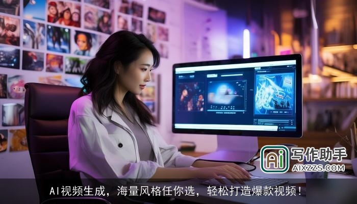 AI视频生成，海量风格任你选，轻松打造爆款视频！