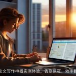 AI论文写作神器实测体验，告别熬夜，效率翻倍