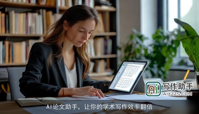 AI论文助手，让你的学术写作效率翻倍
