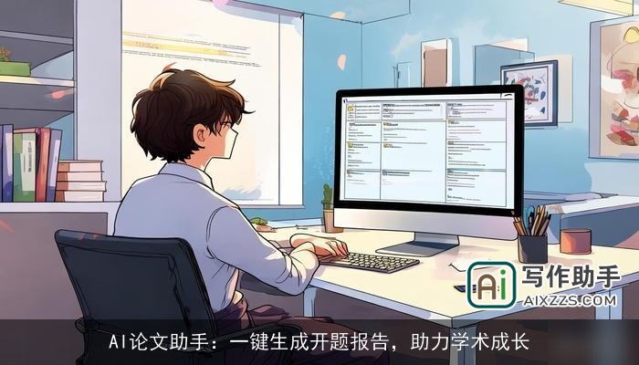 AI论文助手：一键生成开题报告，助力学术成长
