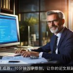 AI论文生成器：10分钟万字原创，让你的论文脱颖而出！