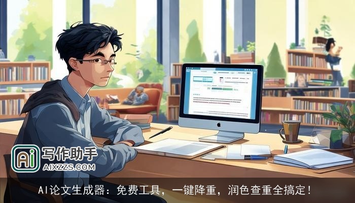 AI论文生成器：免费工具，一键降重，润色查重全搞定！