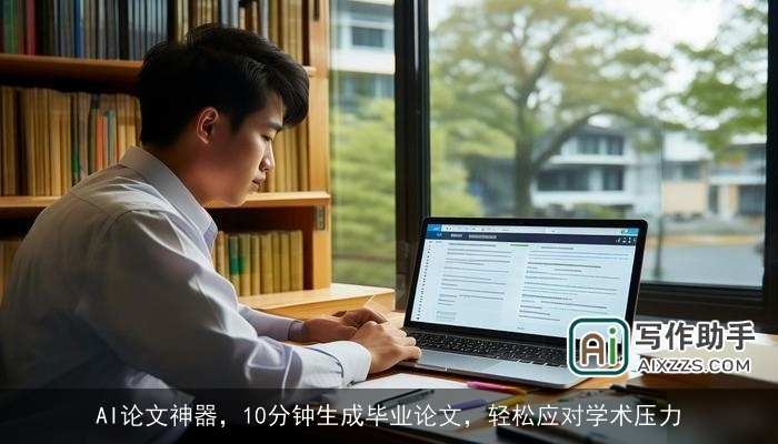 AI论文神器，10分钟生成毕业论文，轻松应对学术压力