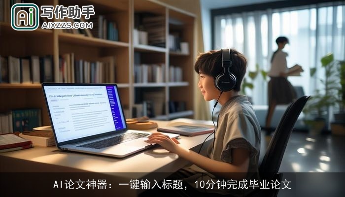 AI论文神器：一键输入标题，10分钟完成毕业论文