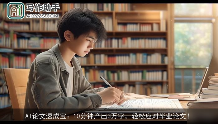 AI论文速成宝：10分钟产出3万字，轻松应对毕业论文！