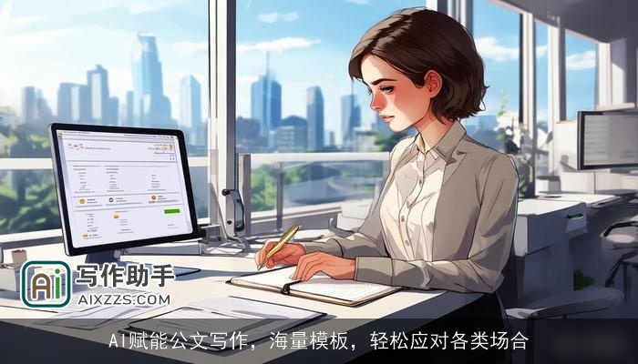 AI赋能公文写作，海量模板，轻松应对各类场合