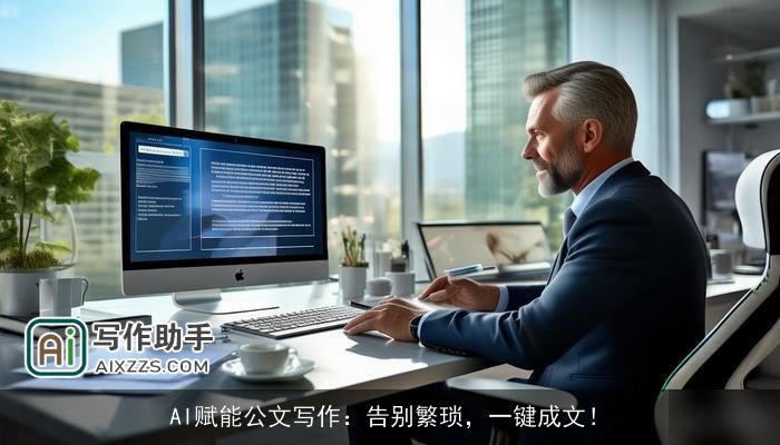 AI赋能公文写作：告别繁琐，一键成文！