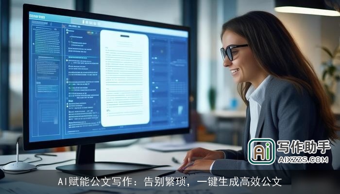AI赋能公文写作：告别繁琐，一键生成高效公文