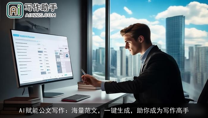 AI赋能公文写作：海量范文，一键生成，助你成为写作高手