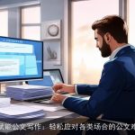 AI赋能公文写作：轻松应对各类场合的公文难题