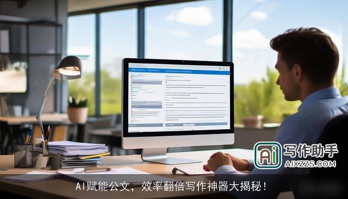 AI赋能公文，效率翻倍写作神器大揭秘！