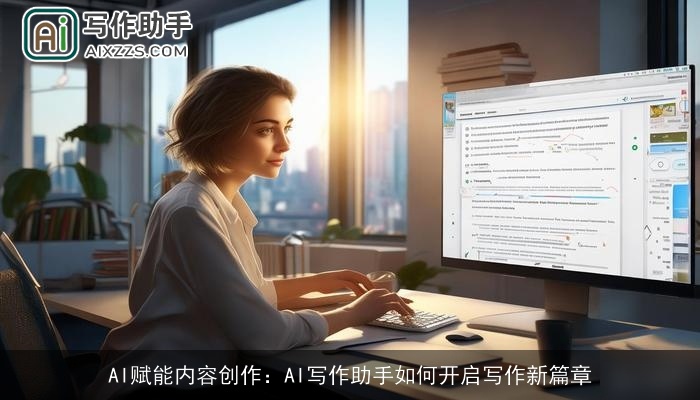 AI赋能内容创作：AI写作助手如何开启写作新篇章