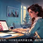 AI赋能写作，10分钟生成高质量文章，提升创作速度