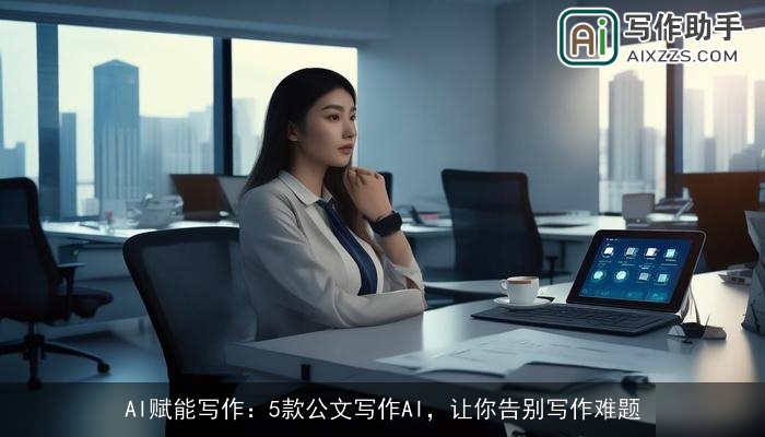 AI赋能写作：5款公文写作AI，让你告别写作难题
