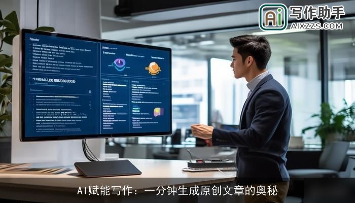 AI赋能写作：一分钟生成原创文章的奥秘