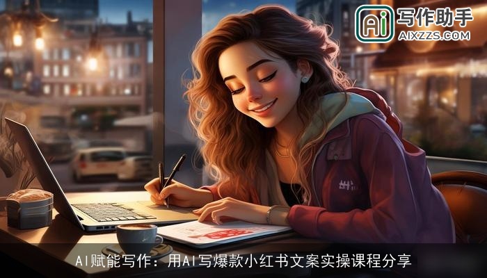 AI赋能写作：用AI写爆款小红书文案实操课程分享