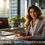 AI赋能办公生活：橙篇AI，个性化工作总结定制服务