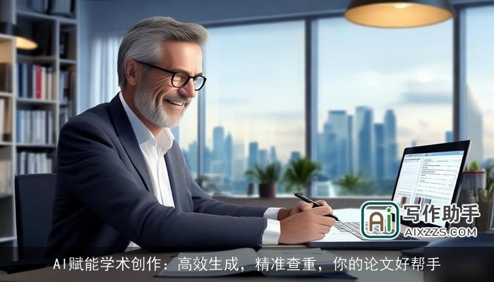 AI赋能学术创作：高效生成，精准查重，你的论文好帮手