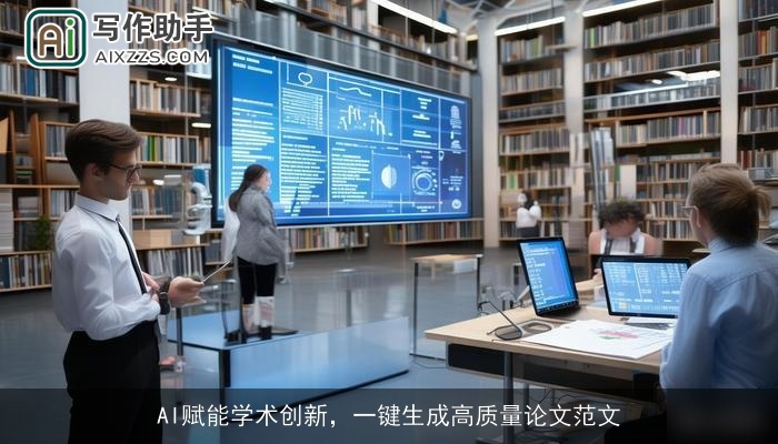 AI赋能学术创新，一键生成高质量论文范文