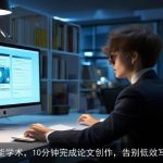AI赋能学术，10分钟完成论文创作，告别低效写作！