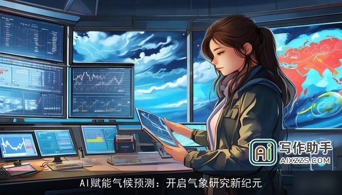 AI赋能气候预测：开启气象研究新纪元