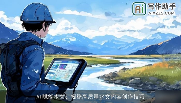 AI赋能水文：揭秘高质量水文内容创作技巧