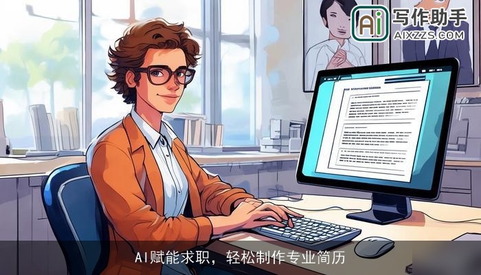 AI赋能求职，轻松制作专业简历