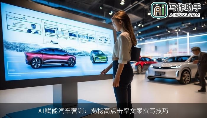 AI赋能汽车营销：揭秘高点击率文案撰写技巧