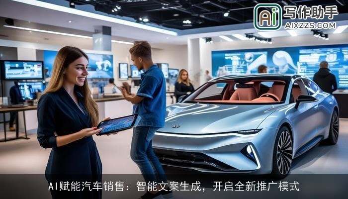 AI赋能汽车销售：智能文案生成，开启全新推广模式