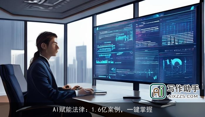 AI赋能法律：1.6亿案例，一键掌握