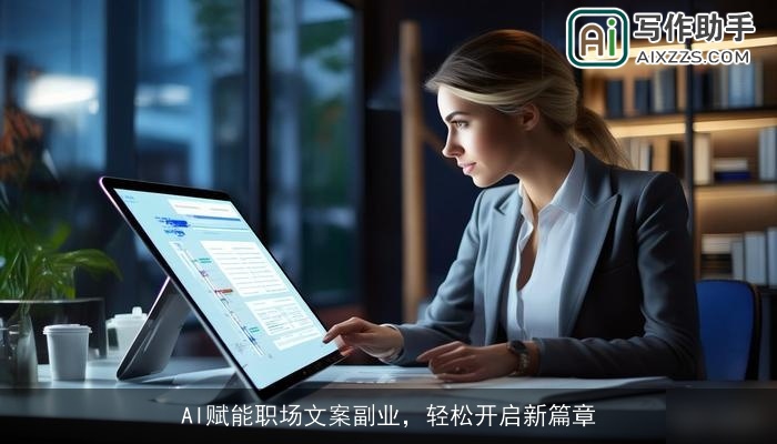 AI赋能职场文案副业，轻松开启新篇章