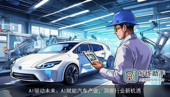 AI驱动未来：AI赋能汽车产业，洞察行业新机遇
