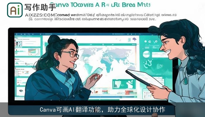 Canva可画AI翻译功能，助力全球化设计协作