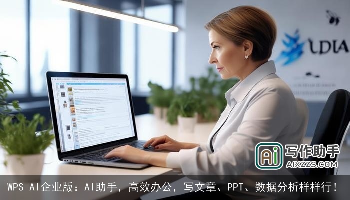 WPS AI企业版：AI助手，高效办公，写文章、PPT、数据分析样样行！