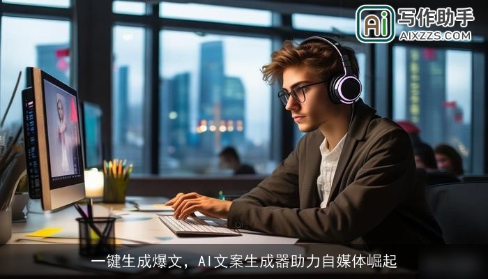 一键生成爆文，AI文案生成器助力自媒体崛起