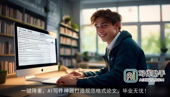 一键降重，AI写作神器打造规范格式论文，毕业无忧！