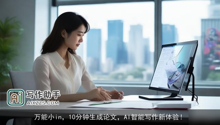 万能小in，10分钟生成论文，AI智能写作新体验！