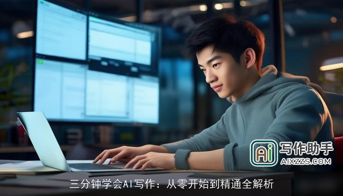 三分钟学会AI写作：从零开始到精通全解析