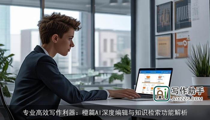 专业高效写作利器：橙篇AI深度编辑与知识检索功能解析