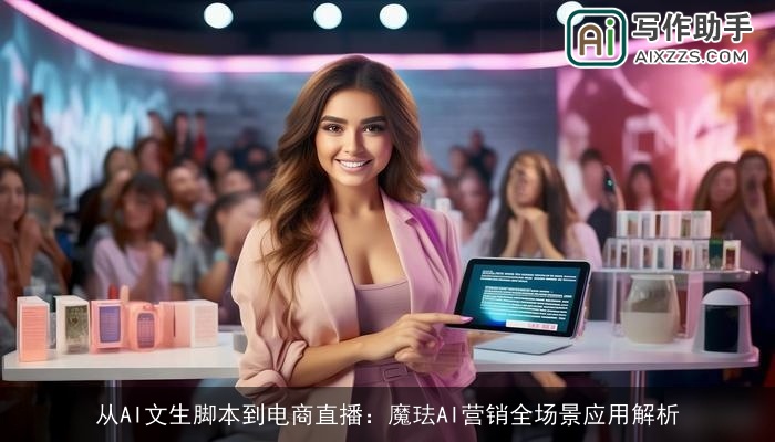 从AI文生脚本到电商直播：魔珐AI营销全场景应用解析