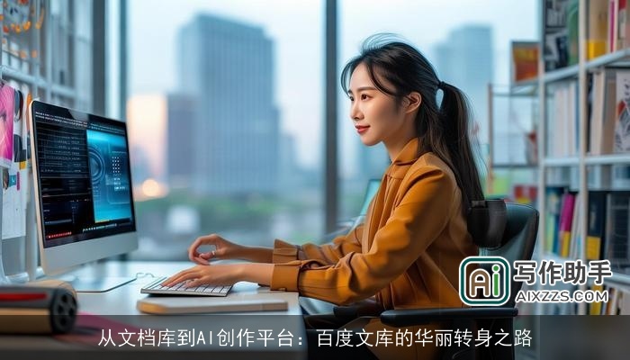 从文档库到AI创作平台：百度文库的华丽转身之路