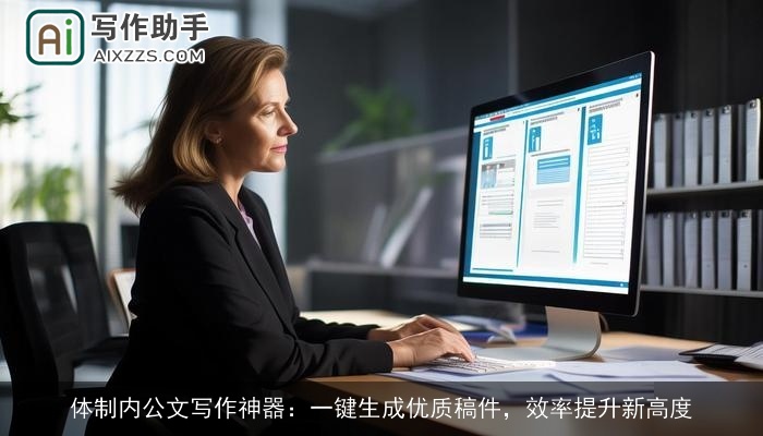 体制内公文写作神器：一键生成优质稿件，效率提升新高度
